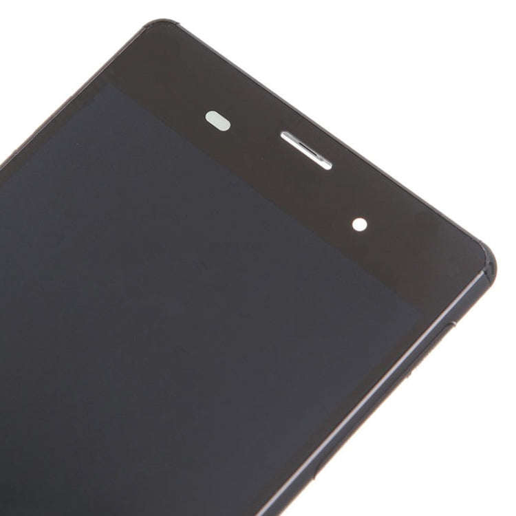 LCD Display + Touch Panel with Frame for Sony Xperia Z3 (Dual SIM Version) / D6633 / L55U(Black)