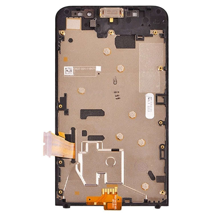 OEM LCD Screen for BlackBerry Z30 4G Version Digitizer Full Assembly with Frame(Black)