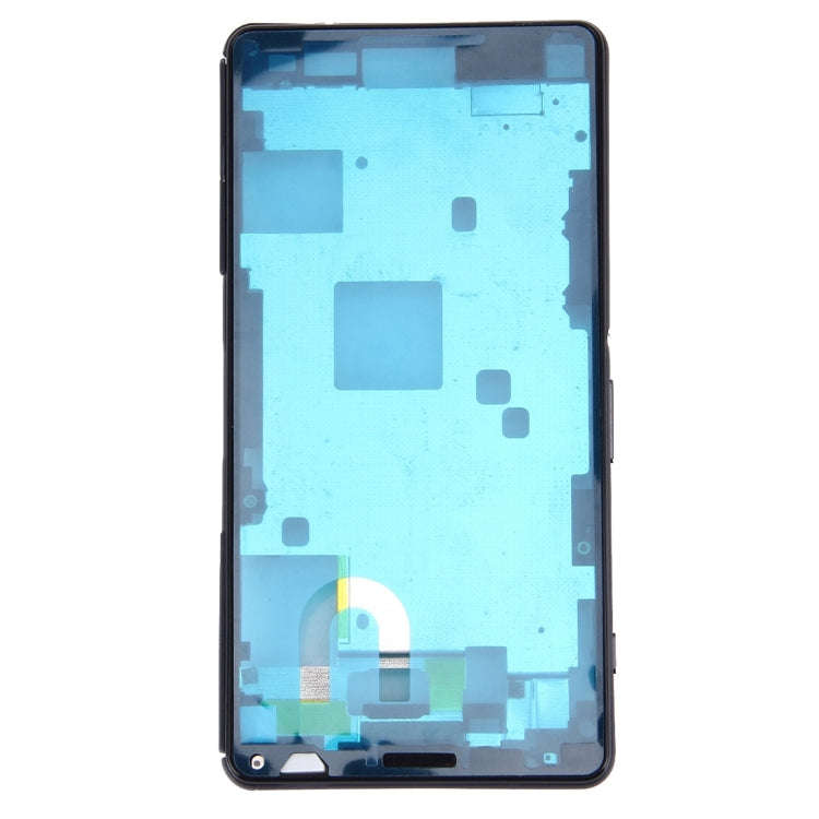 Front Housing LCD Frame Bezel Plate for Sony Xperia Z3 Compact / D5803 / D5833(Black)