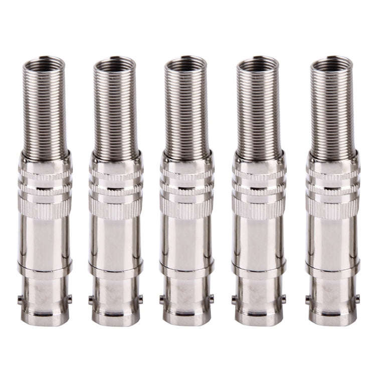 5 PCS Straight Female BNC Connector for DVR / Cable