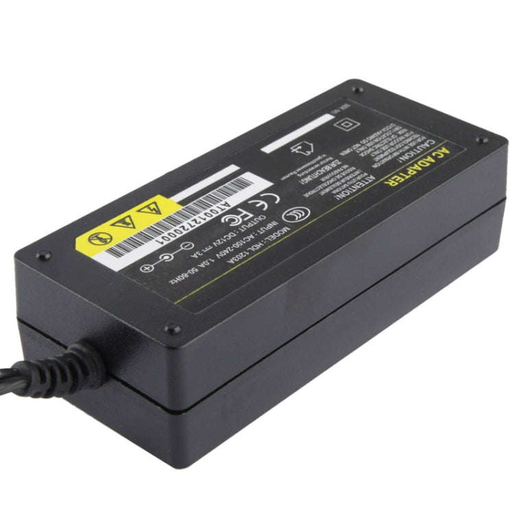 US Plug 12V 3A / 4 Channel DVR AC Power Adapter, Output Tips: 5.5 x 2.5mm