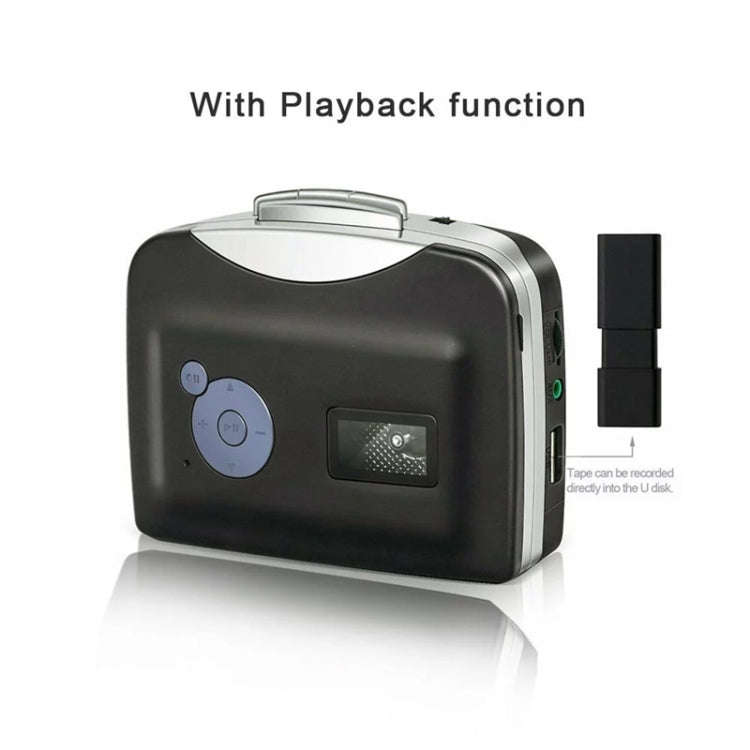 Ezcap 230 Cassette Tape to MP3 Converter Capture Audio Music Player(Black)