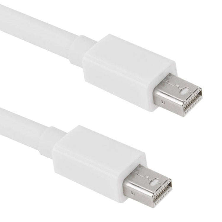 Mini DP DisplayPort Cable for Apple iMac MacBook Pro, Length: 1.7m(White)
