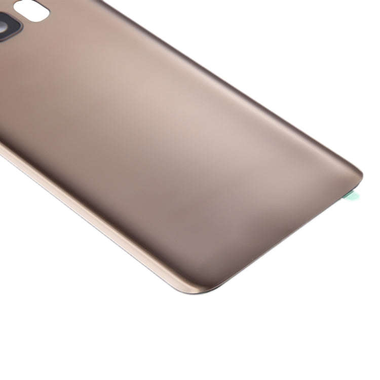For Galaxy S8 / G950 Battery Back Cover with Camera Lens Cover & Adhesive (Gold)