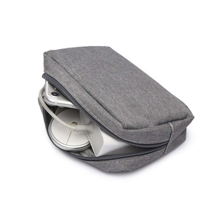Multi-functional Headphone Charger Data Cable Storage Bag Power Pack, Size: S, 17 x 11.5 x 5.5cm ...