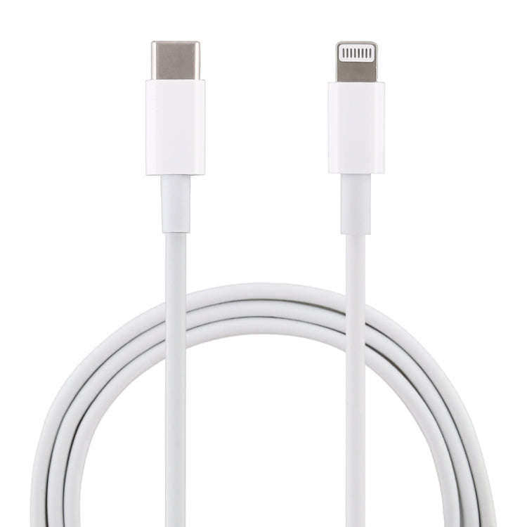20W 9V/2A 1M USB-C / Type-C to 8 Pin PD Fast Charging Cable for iPhone, iPad, Cable Length: 1m(Wh...