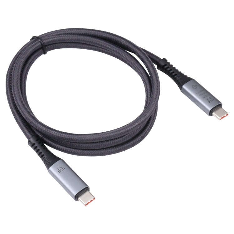 10Gbps 8K USB-C/Type-C to USB-C/Type-C Digital Video Cable Compatible with USB 3.2, Length: 1m (B...
