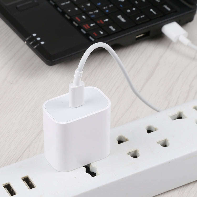Type-C / USB-C PD Quick Charger Power Adapter, US Plug (White)