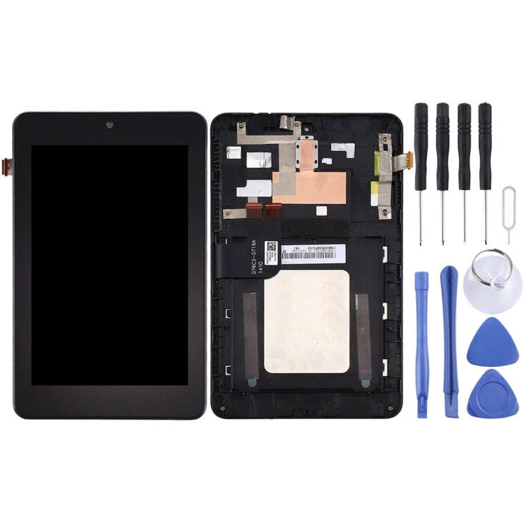 OEM LCD Screen for Asus Memo Pad HD7 / ME173X / ME173 K00B Digitizer Full Assembly with Frame (Bl...
