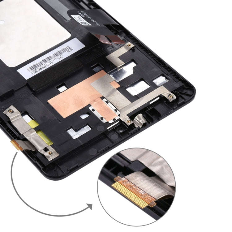 OEM LCD Screen for Asus Memo Pad HD7 / ME173X / ME173 K00B Digitizer Full Assembly with Frame (Bl...