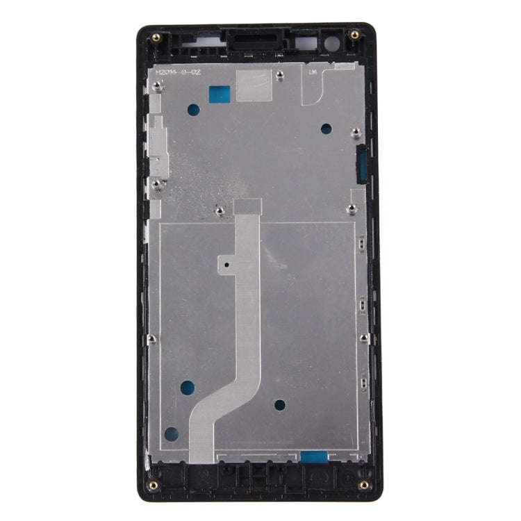 For Xiaomi Redmi (3G Version) Front Housing LCD Frame Bezel(Black)