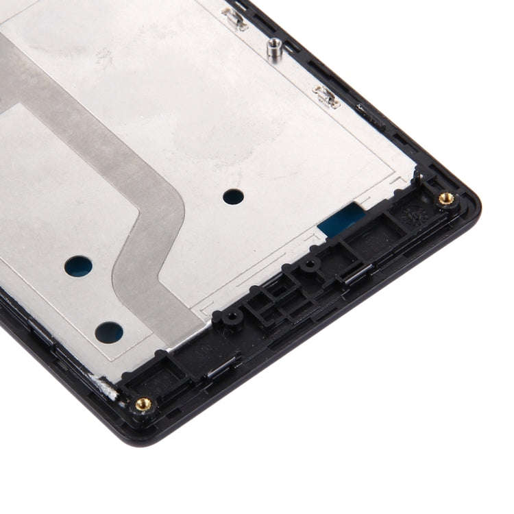 For Xiaomi Redmi (3G Version) Front Housing LCD Frame Bezel(Black)