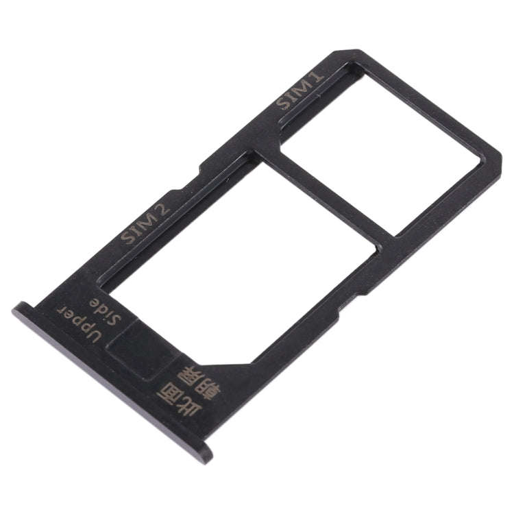 For Vivo Y55 2 x SIM Card Tray (Black)