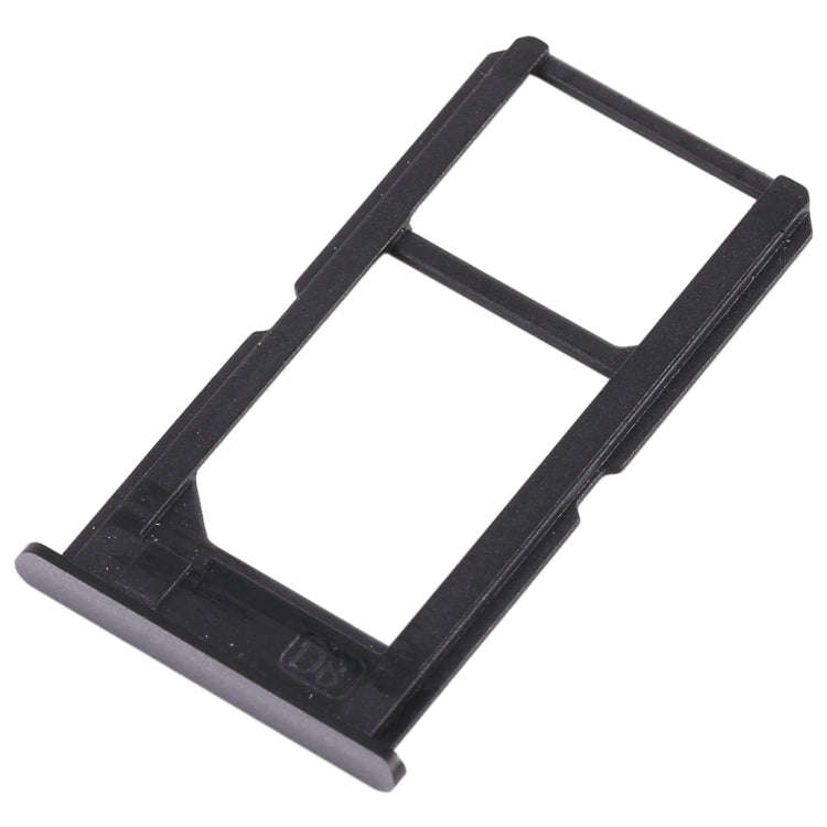 For Vivo Y55 2 x SIM Card Tray (Black)