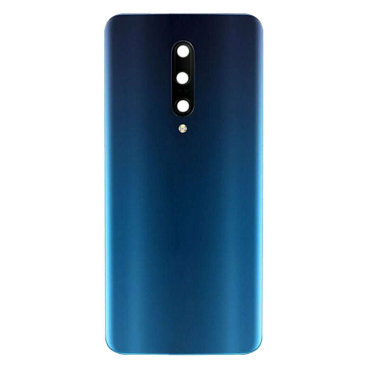 For OnePlus 7 Pro Battery Back Cover with Camera Lens Frame (Blue)