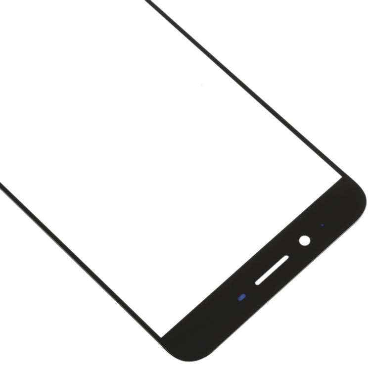 For OPPO R9s Plus Front Screen Outer Glass Lens (Black)