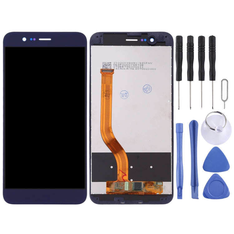OEM LCD Screen for Huawei Honor V9 Digitizer Full Assembly with Frame (Blue)