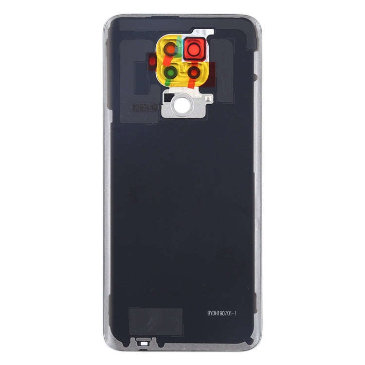 Original Battery Back Cover with Camera Lens for Huawei Mate 30 Lite(Black)