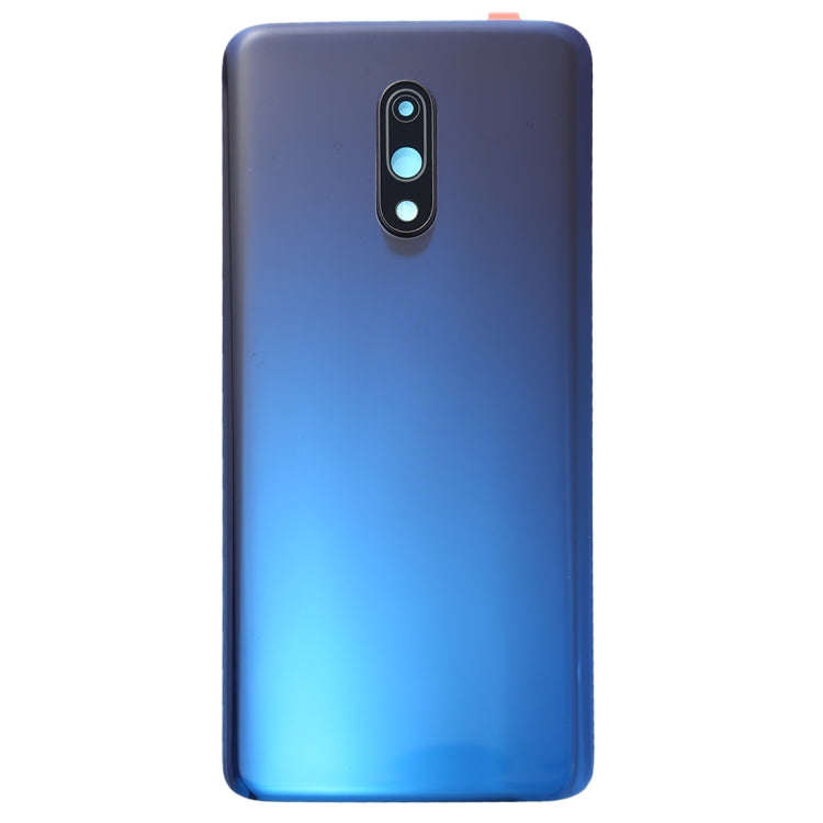 For OnePlus 7 Original Battery Back Cover with Camera Lens Frame (Blue)