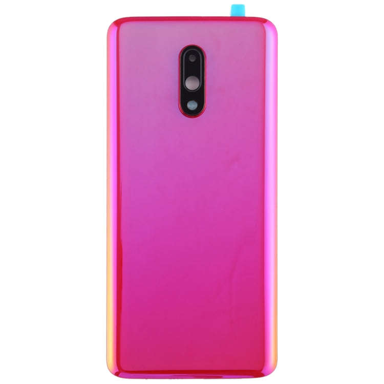 For OnePlus 7 Original Battery Back Cover with Camera Lens Frame (Red)
