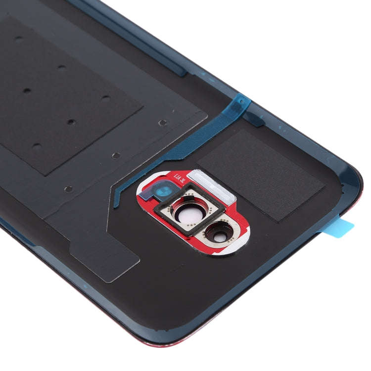For OnePlus 7 Original Battery Back Cover with Camera Lens Frame (Red)