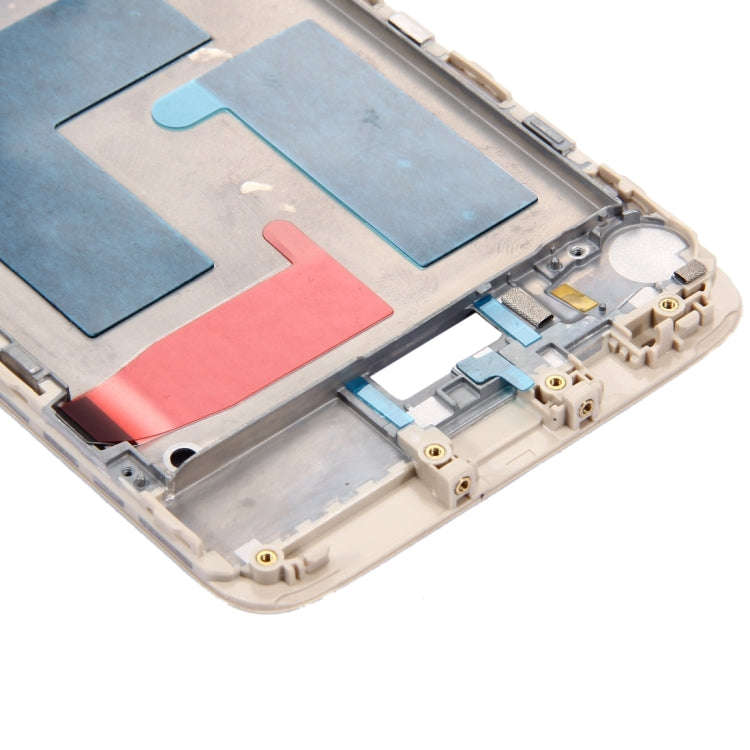 For Huawei Maimang 5 Front Housing LCD Frame Bezel Plate(Gold)