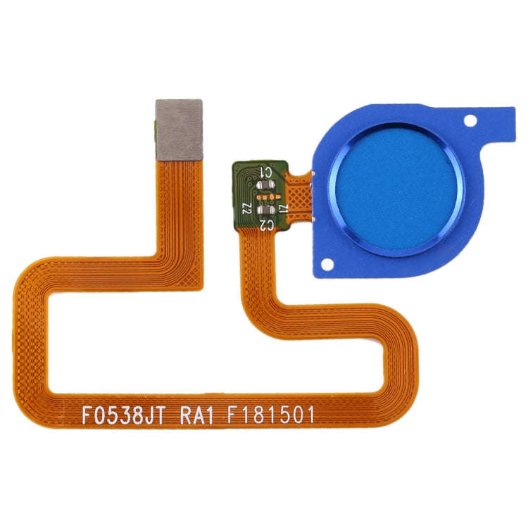 Fingerprint Sensor Flex Cable for Huawei Enjoy 8 (Blue)