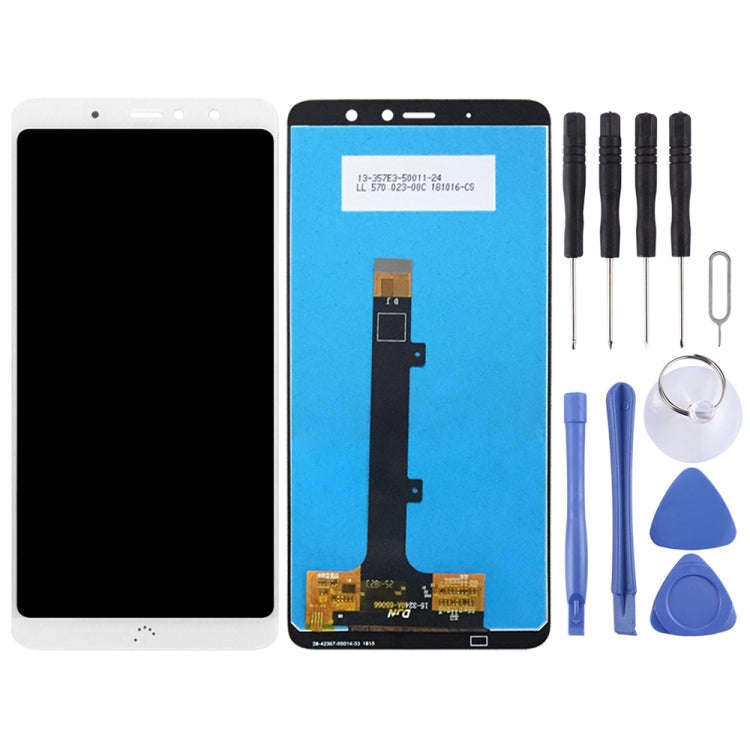 TFT LCD Screen for BQ Aquaris X2 / X2 Pro with Digitizer Full Assembly(White)
