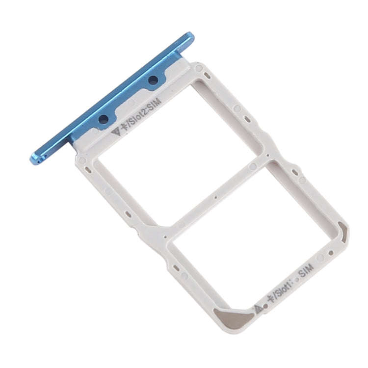 SIM Card Tray + SIM Card Tray for Huawei Nova 4 (Blue)