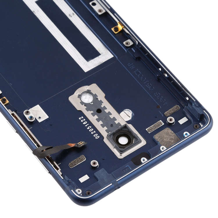 Battery Back Cover with Camera Lens & Side Keys for Nokia 5(Blue)