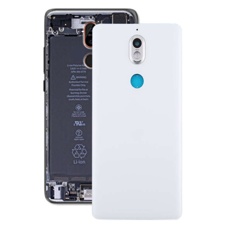 Battery Back Cover with Camera Lens Frame for Nokia 7 TA-1041(White)