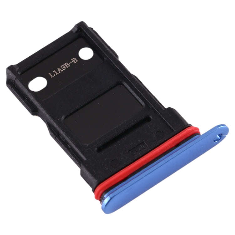 For OnePlus 7T Single SIM Card Tray (Blue)