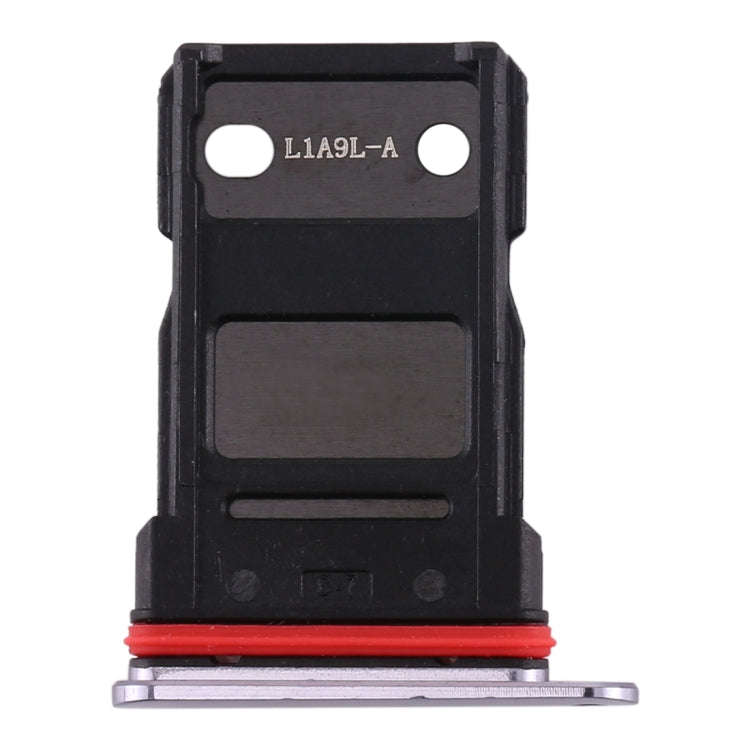 For OnePlus 7T Single SIM Card Tray (Silver)