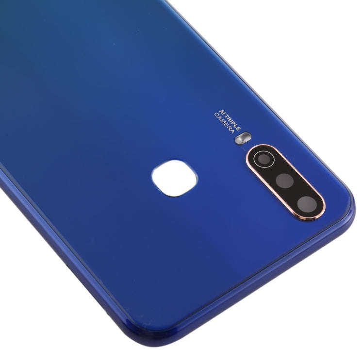 For Vivo Y3 Battery Back Cover with Camera Lens (Blue)