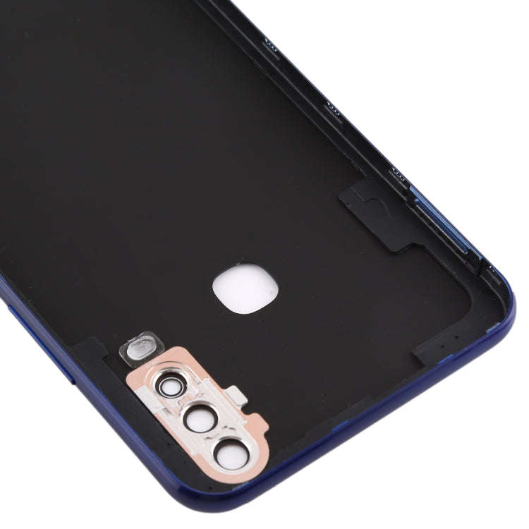 For Vivo Y3 Battery Back Cover with Camera Lens (Blue)