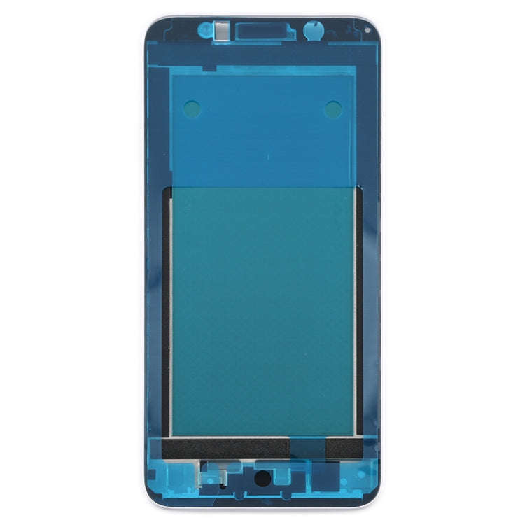 Front Housing LCD Frame Bezel Plate for Huawei Honor Play 7(White)