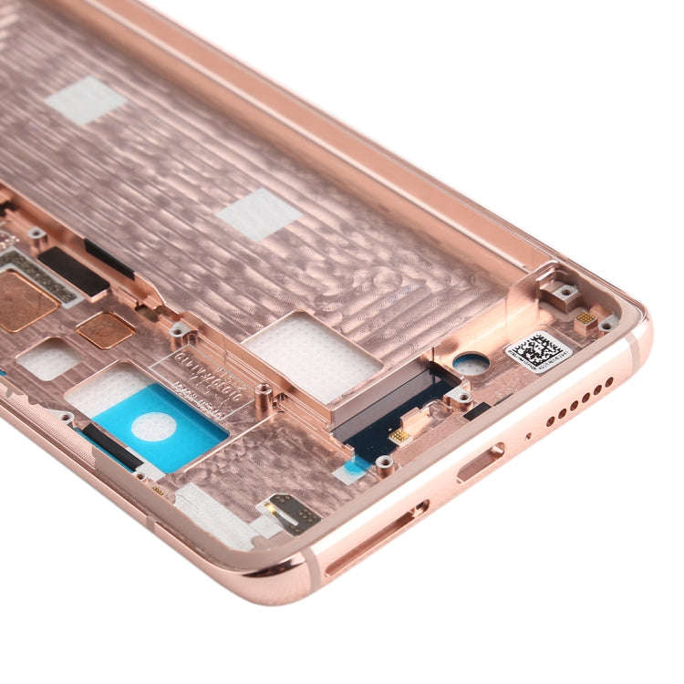 Front Housing LCD Frame Bezel Plate for Xiaomi Mi 10 5G / Mi 10 Pro 5G(Gold)