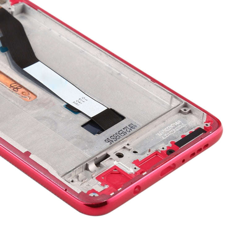 TFT LCD Screen for Xiaomi Redmi K30 4G Digitizer Full Assembly with Frame(Red)