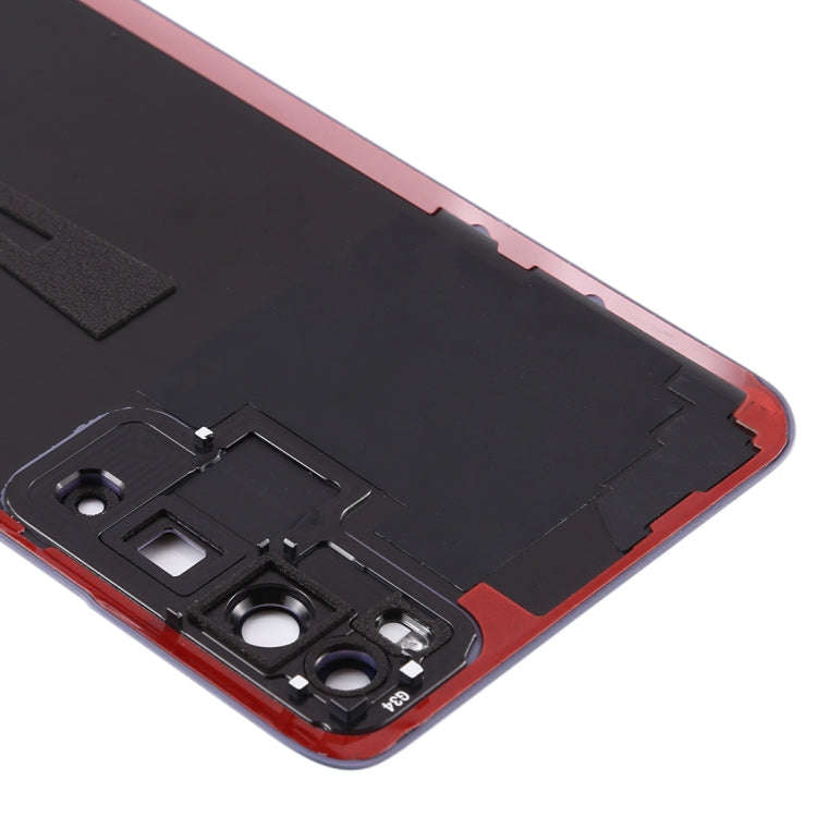 Original Battery Back Cover with Camera Lens Frame for Huawei Nova 7 Pro 5G(Silver)