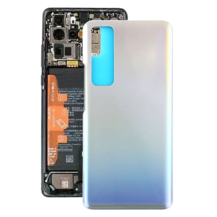 Battery Back Cover for Huawei Nova 7 Pro 5G(Silver)