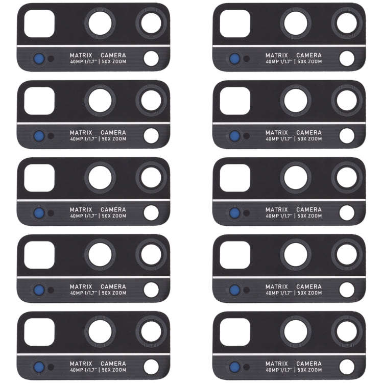 For Huawei Honor 30 Pro 10pcs Back Camera Lens
