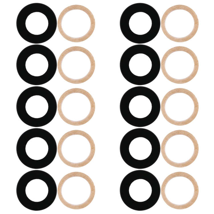 For Huawei P smart / Enjoy 7S 10pcs Back Camera Lens