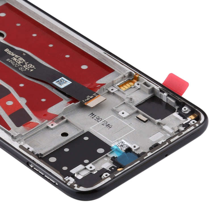 OEM LCD Screen for Huawei Nova 5i Digitizer Full Assembly with Frame(Black)