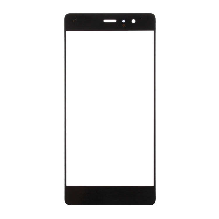For Huawei P9 Front Screen Outer Glass Lens (Black)