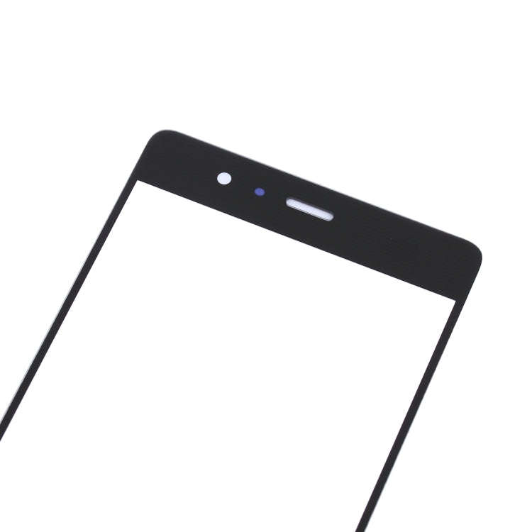 For Huawei P9 Front Screen Outer Glass Lens (Black)