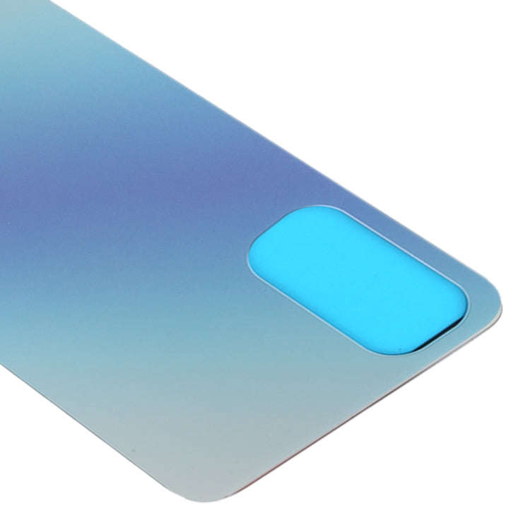 For OPPO Reno4 5G Battery Back Cover (Blue)