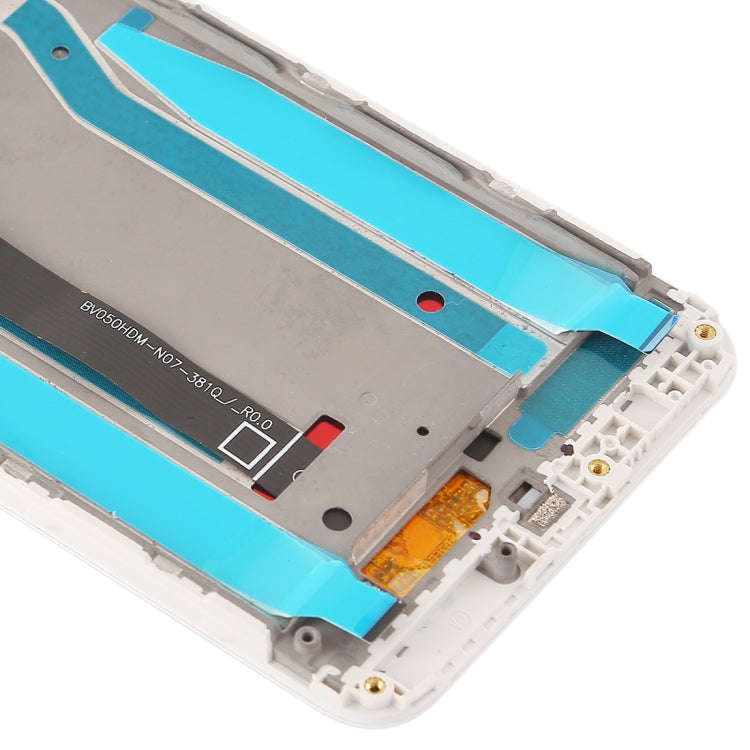 TFT LCD Screen for Xiaomi Redmi 4X Digitizer Full Assembly with Frame(White)