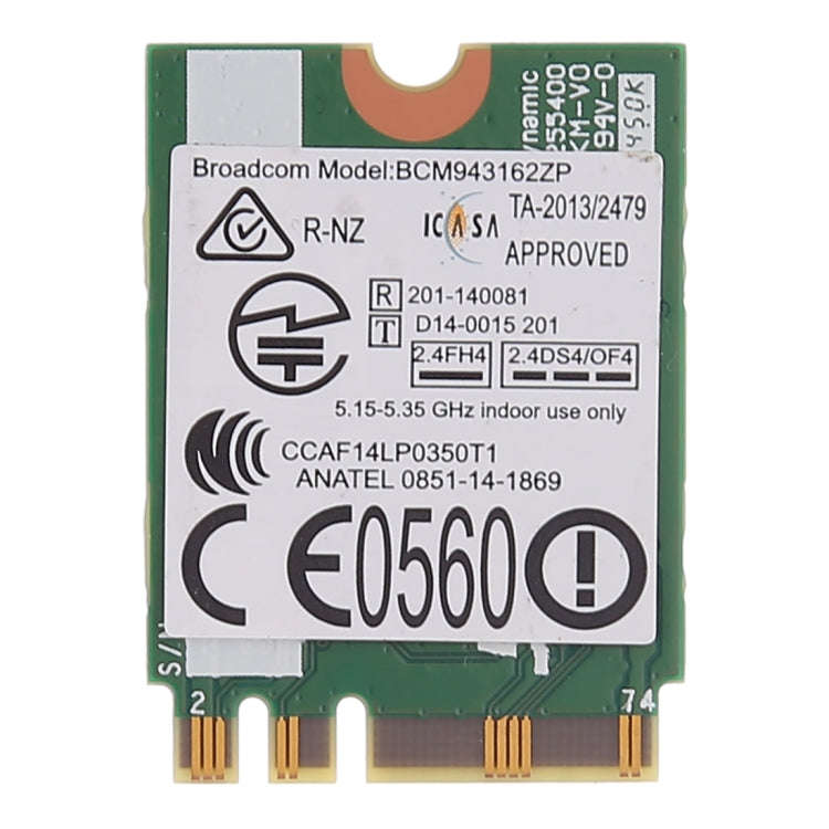 BCM943162ZP Wireless Network Card for Lenovo E450 E550 E455 E555 M50-70 M50-80 G70-70 G70-80 Z70-...
