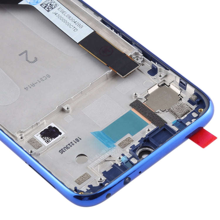 TFT LCD Screen for Xiaomi Redmi Note 7 / Redmi Note 7 Pro Digitizer Full Assembly with Frame(Blue)