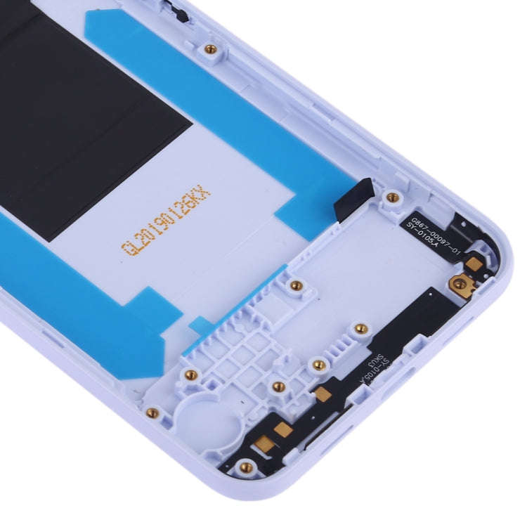 Battery Back Cover with Camera Lens & Side Keys for Google Pixel 3a(Light Purple)